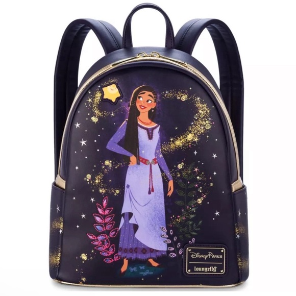 Disney Wish movie Loungefly mini backpack NWT - Picture 1 of 4